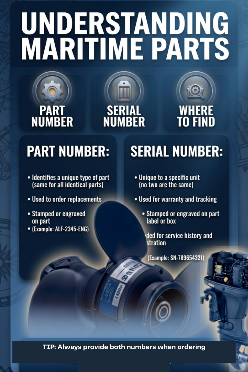 How to Find Marine Engine Spare Parts by Part Number | Alfa Marine Spare Parts