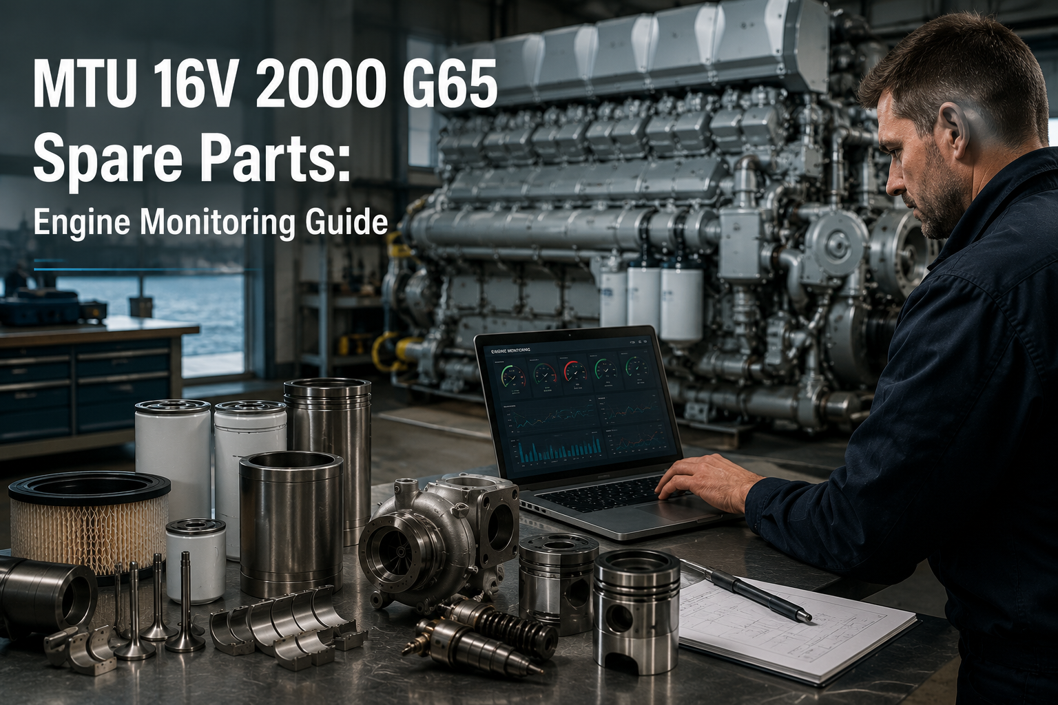 MTU 16V 2000 G65 Spare Parts: Engine Monitoring Guide