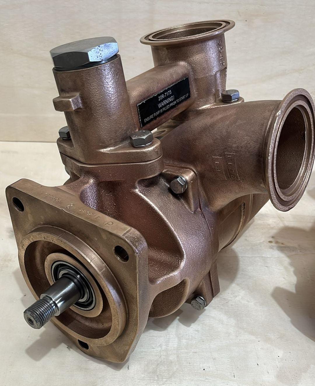 Cat C18 Auxiliary Sea Water Pump 397-2684 | Caterpillar C18 Water Pump Guide