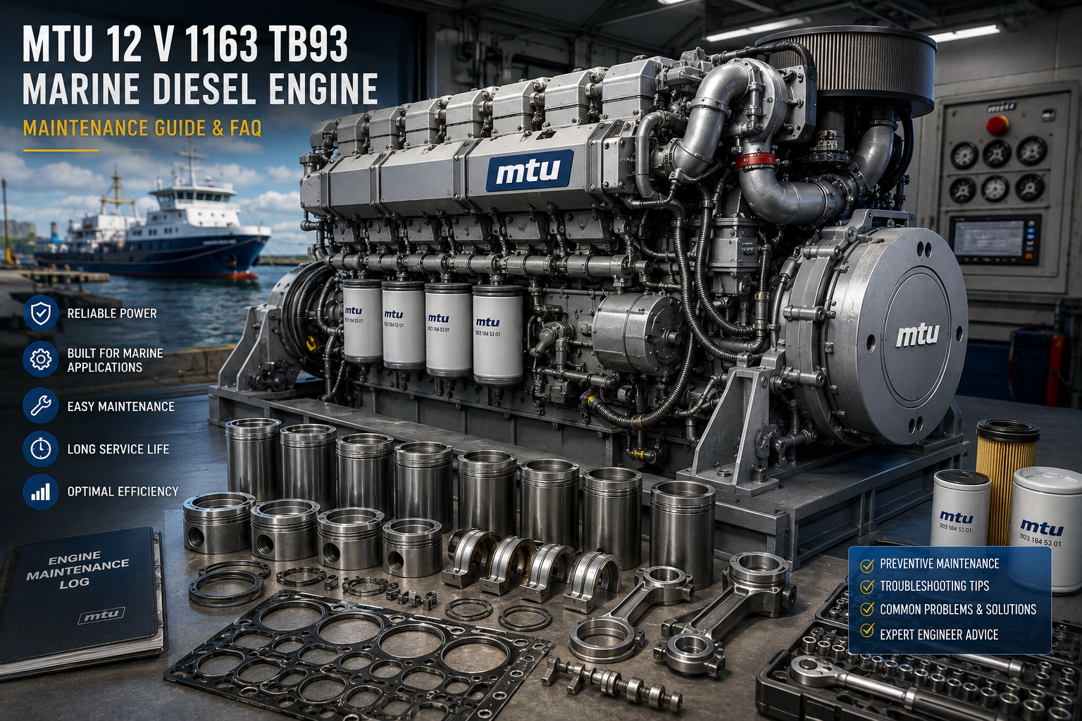 MTU183 Diesel Engine Parts: Maintenance Guide & Expert Tips