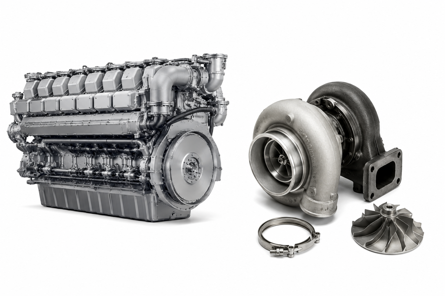 MTU 16V 2000 M97 Turbocharger Problems Explained | Alfa Marine Spare Parts