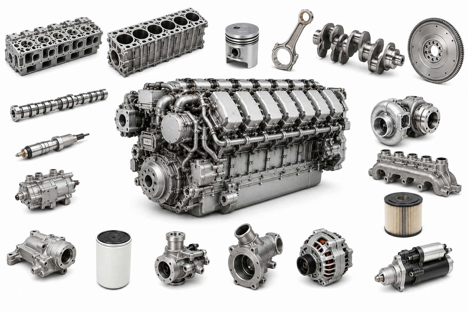 MTU 8V4000 M70 Parts: Marine Engineer Maintenance Guide | Alfa Marine Spare Parts