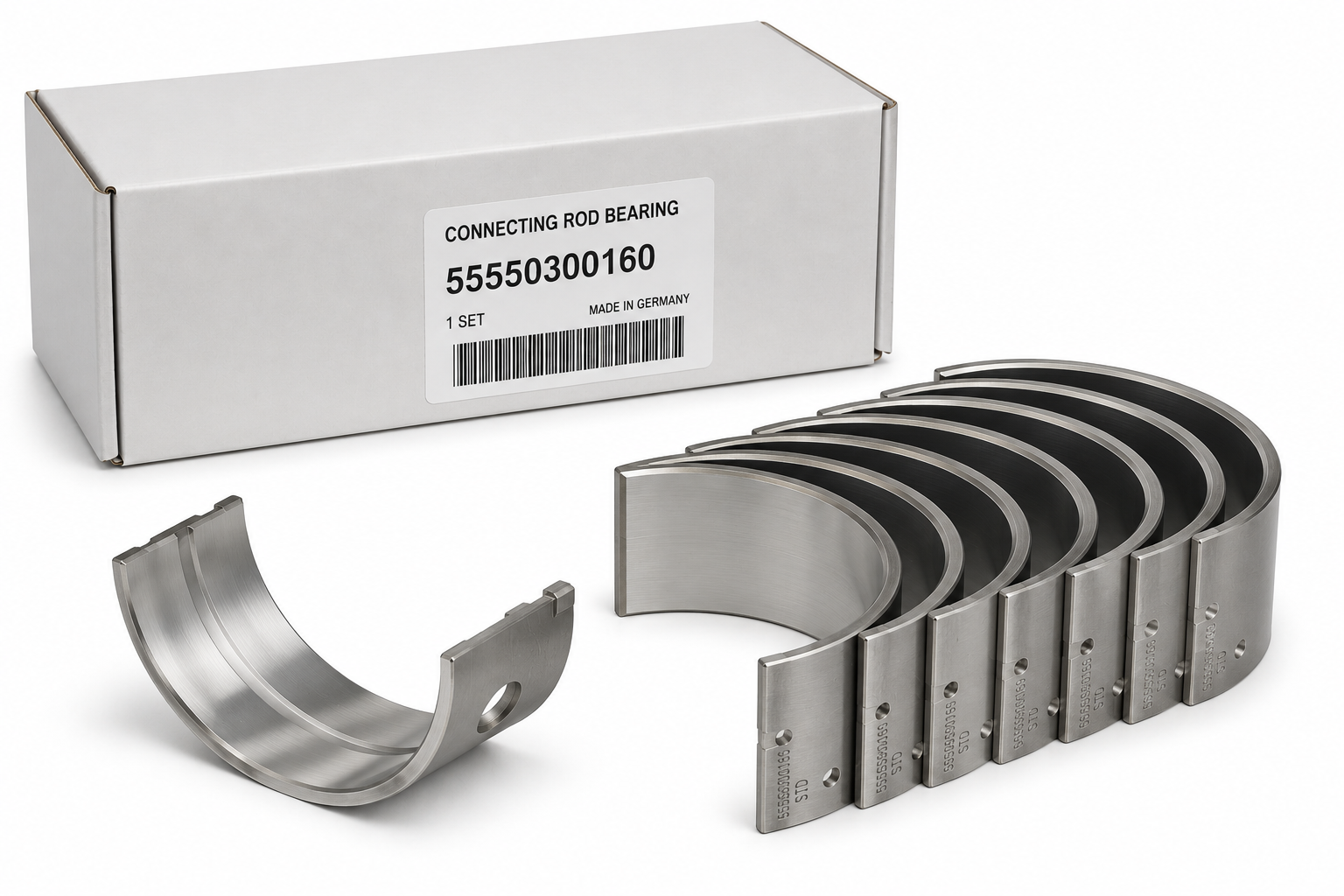 Buy MTU 55550300160 Connecting Rod Bearing | Alfa Marine Spare Parts