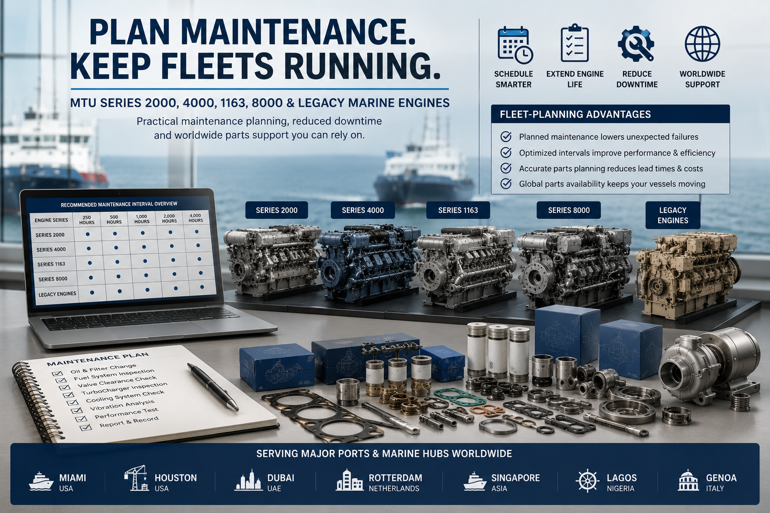 MTU Marine Engine Maintenance Guide
