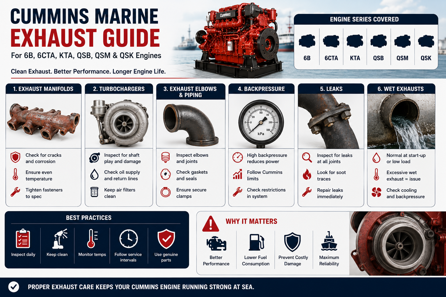 Cummins Marine Engine Exhaust System Guide