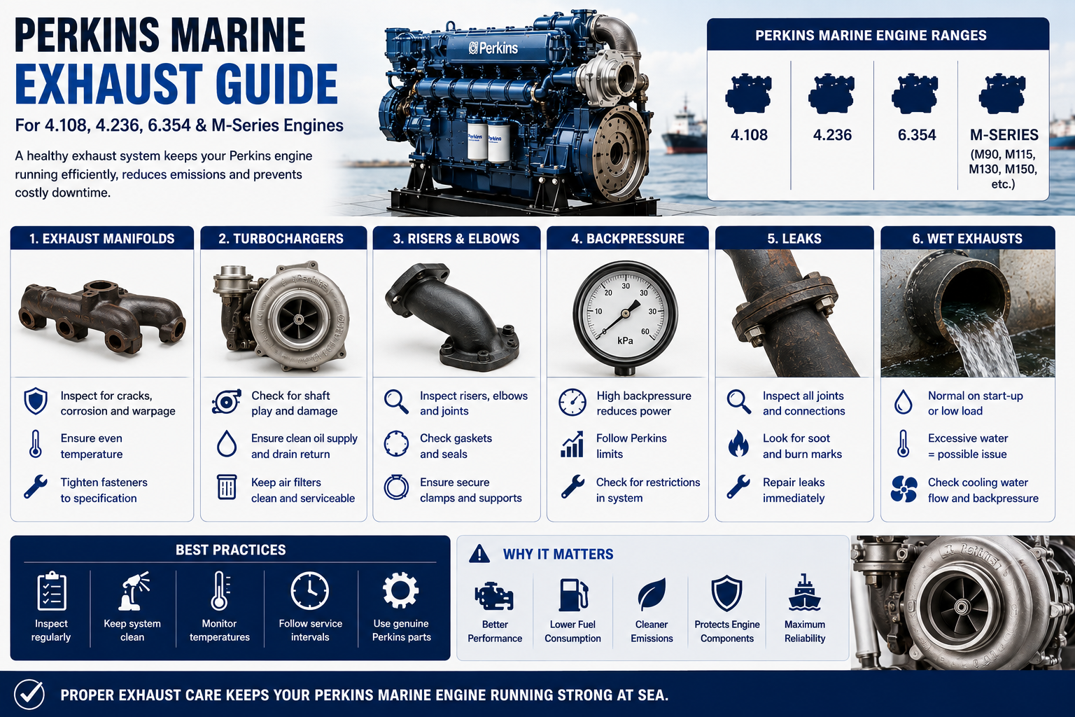 Perkins Marine Engine Exhaust System Guide