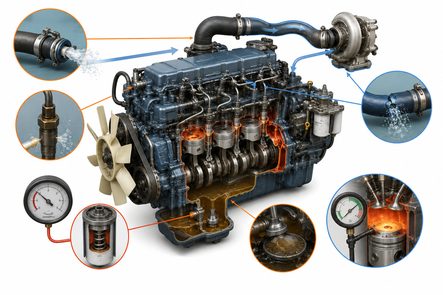 Perkins, DEUTZ & Doosan Engine Troubleshooting | Parts Guide