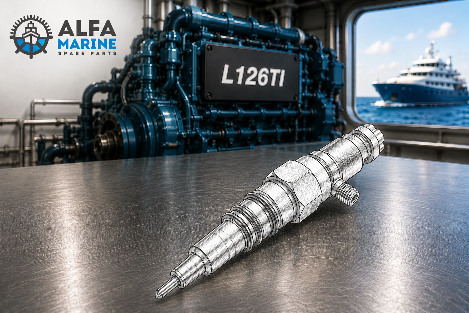 Learn about Doosan L126TI marine injectors, including injector quantity, part numbers, opening pressure, maintenance, testing and ordering tips.