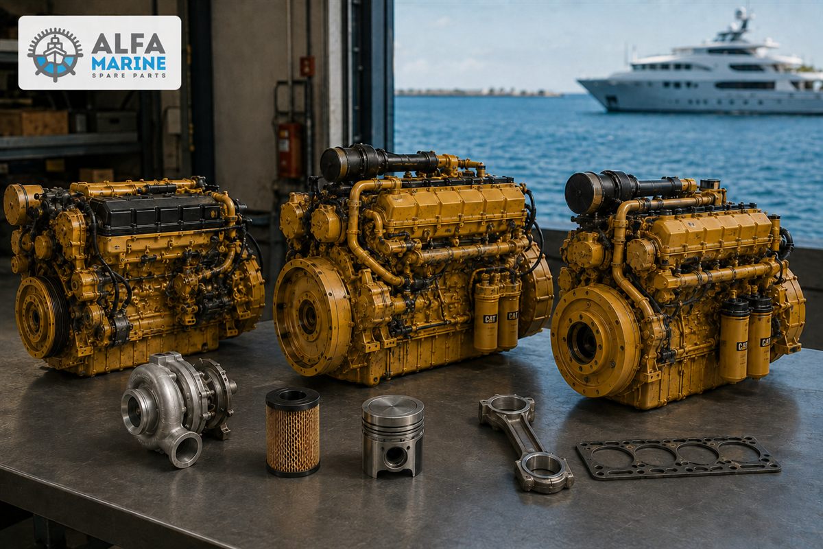 Caterpillar C Series vs 3400 & 3500 Marine Engines