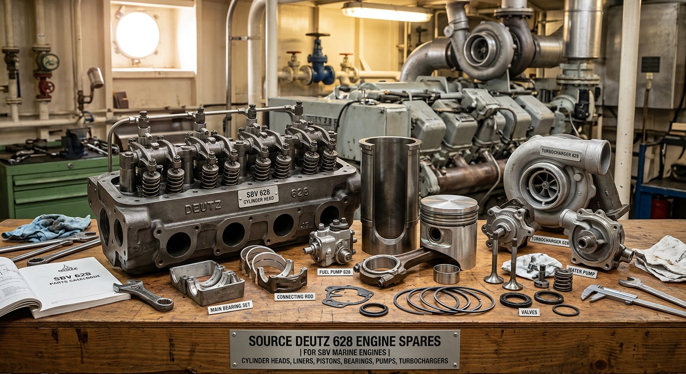 Deutz 628 Engine Spares | Legacy Marine Components
