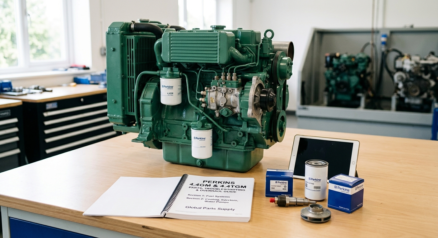 Perkins 4.4GM & 4.4TGM Parts, Troubleshooting & Overhaul