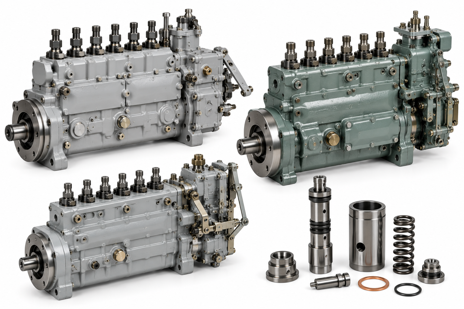 Genuine MaK fuel injection pumps for marine diesel engines
