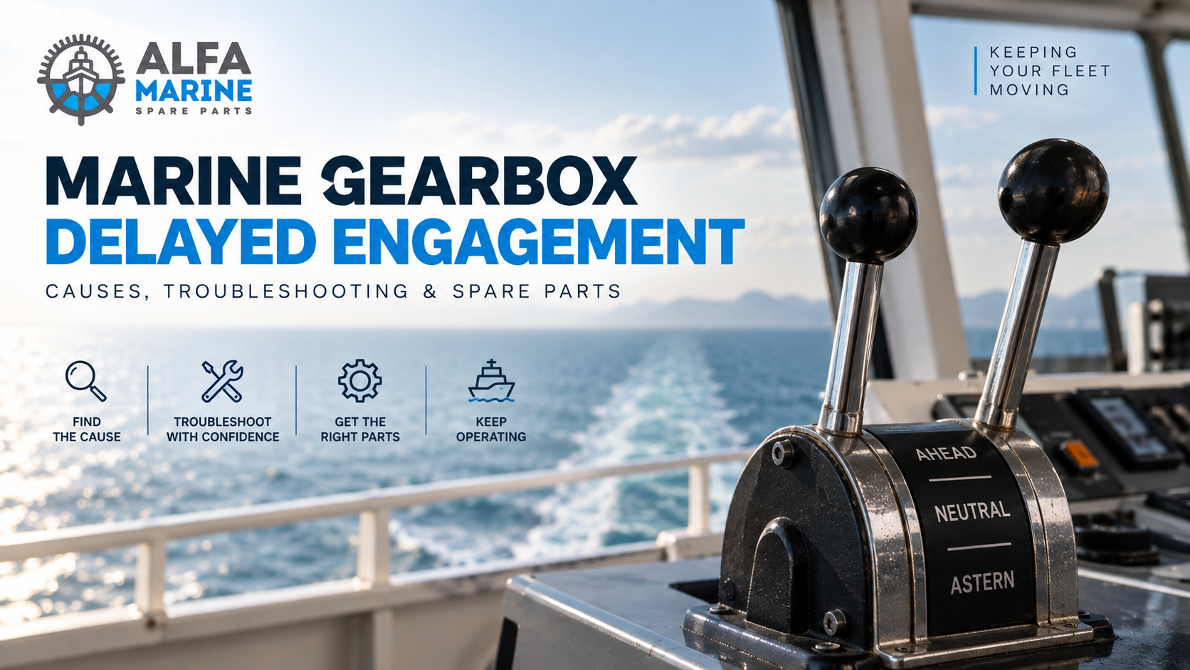 Marine Gearbox Delayed Engagement Ahead and Astern Troubleshooting
