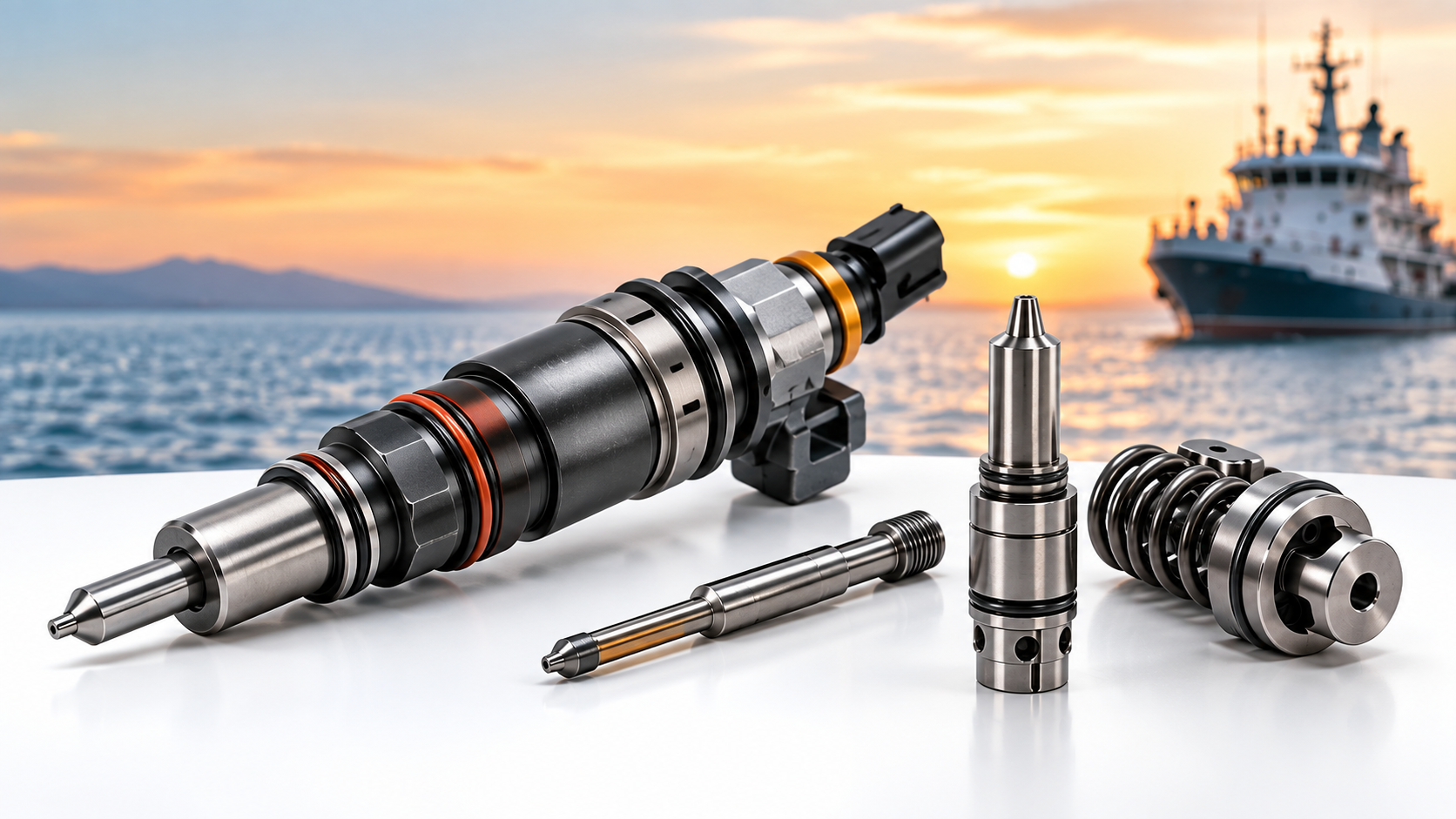 Mitsubishi Marine Fuel Injectors and Injector Parts