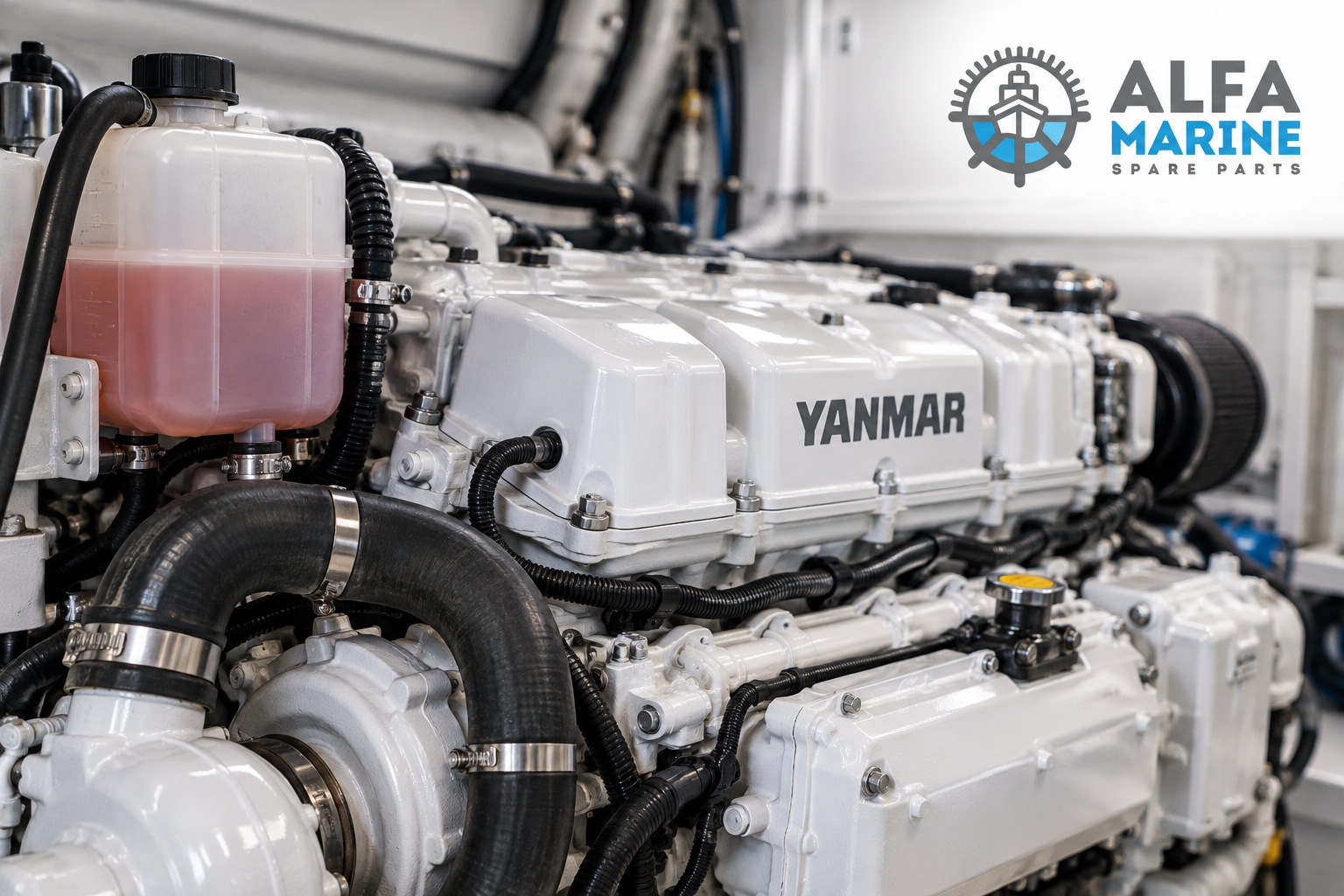 Yanmar 6LY marine engine coolant loss and cooling system checks