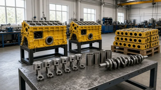 Caterpillar 3400 Series marine engine parts — overhaul & major parts guide