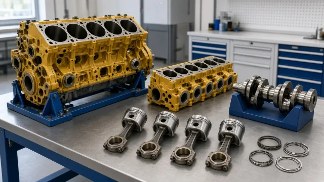 Caterpillar C12 ACERT marine engine parts — overhaul & major parts guide
