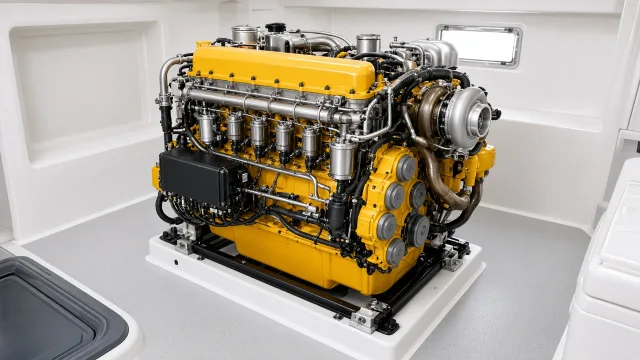 Caterpillar C12 ACERT marine engine parts — specifications & applications guide