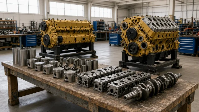 Caterpillar Marine engine range marine engine parts — overhaul & major parts guide