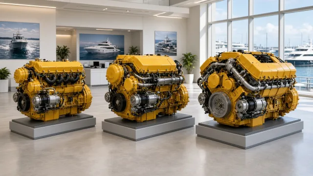 Caterpillar Marine engine range marine engine parts — specifications & applications guide