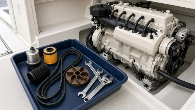 Cummins 4B marine engine maintenance and inspection information