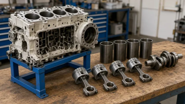Cummins 4B marine engine overhaul and major engine parts information