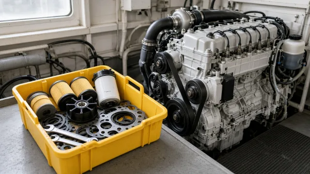 Cummins 4BT marine engine maintenance and inspection information