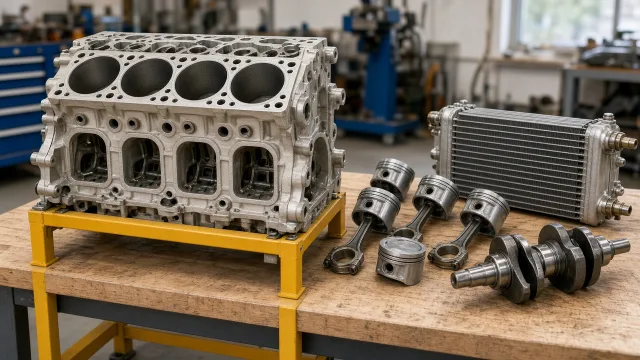 Cummins 4BTA marine engine overhaul and major engine parts information