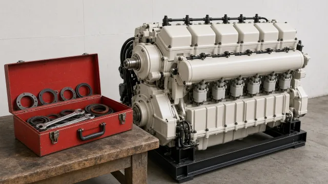 Cummins 855 marine engine maintenance and inspection information