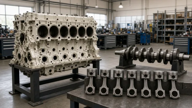 Cummins 855 marine engine overhaul and major engine parts information