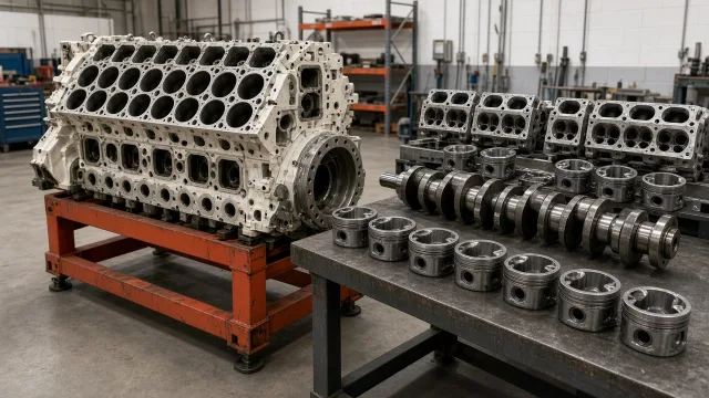 Cummins KTA50 marine engine overhaul and major engine parts information