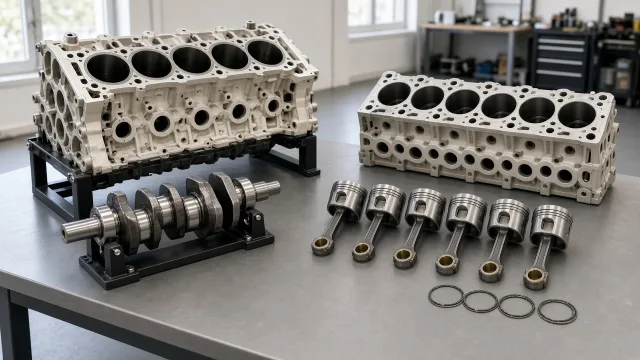 Cummins Qsb marine engine overhaul and major engine parts information