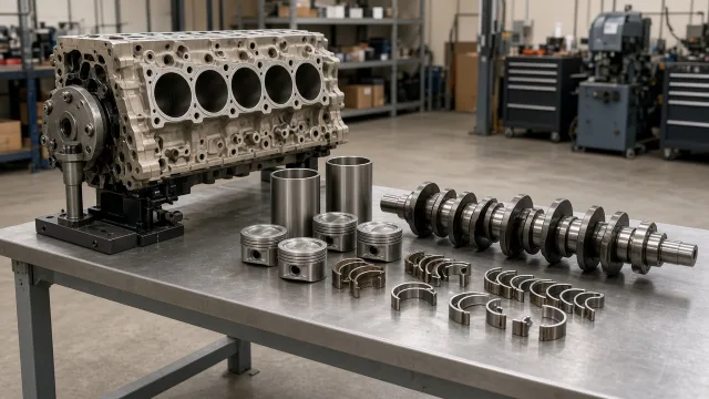 Cummins QSB marine engine parts — overhaul & major parts guide