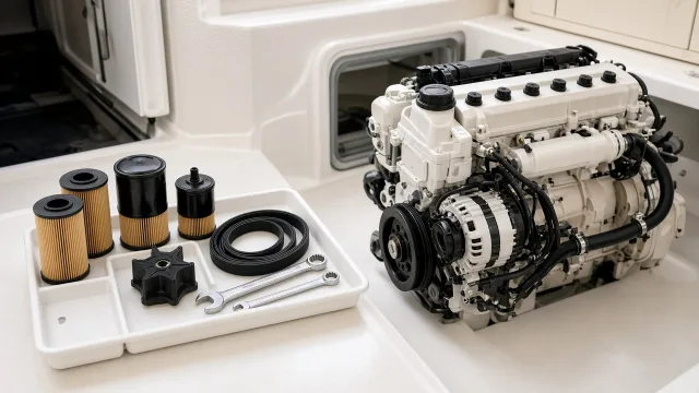 Cummins QSB5.9 marine engine maintenance and inspection information