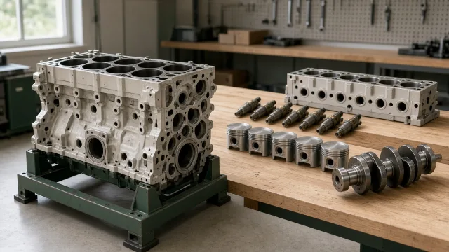Cummins QSB5.9 marine engine overhaul and major engine parts information