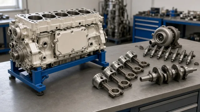 Cummins QSB6.7 marine engine parts — overhaul & major parts guide