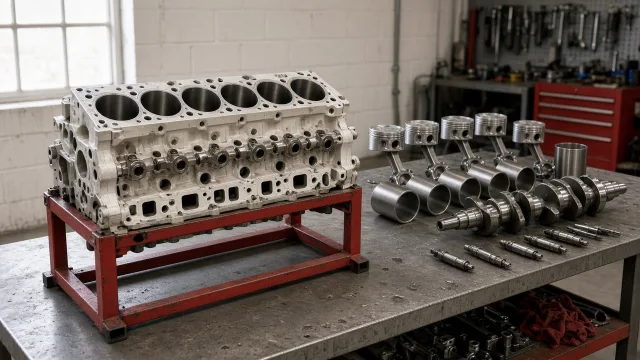 Cummins QSC8.3 marine engine overhaul and major engine parts information