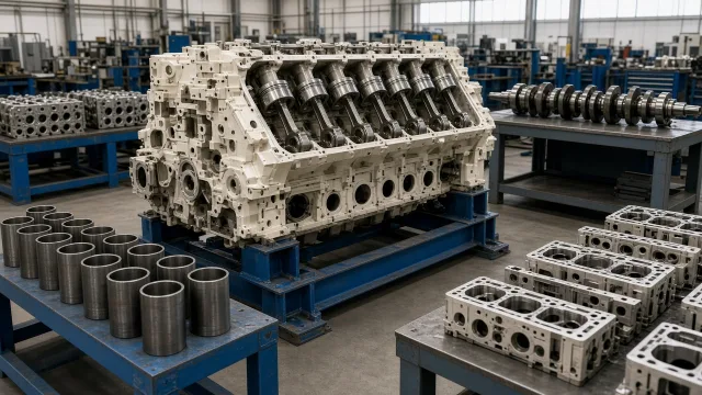 Cummins QSK50 marine engine overhaul and major engine parts information