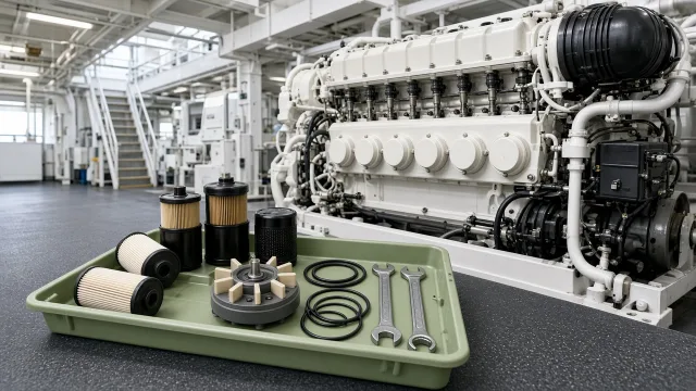 Cummins QSL9 marine engine maintenance and inspection information