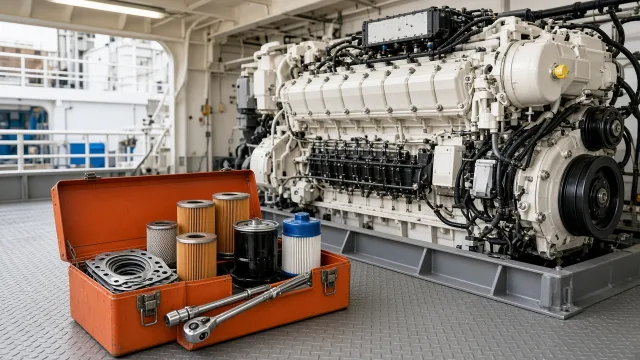 Cummins QSM11 marine engine maintenance and inspection information