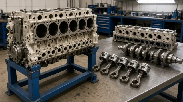 Cummins X15 marine engine overhaul and major engine parts information