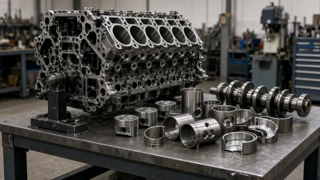 Detroit Diesel 12V92 marine engine overhaul and rebuild information