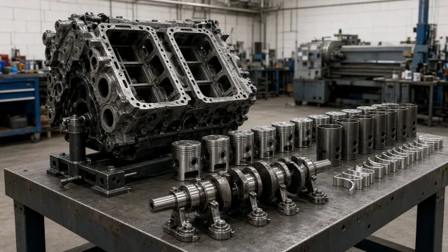 Detroit Diesel 16V92 marine engine overhaul and rebuild information