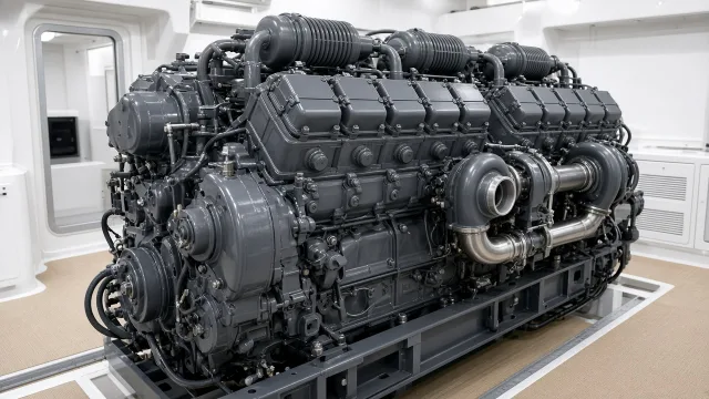 Detroit Diesel 16V92 marine engine specifications and technical information