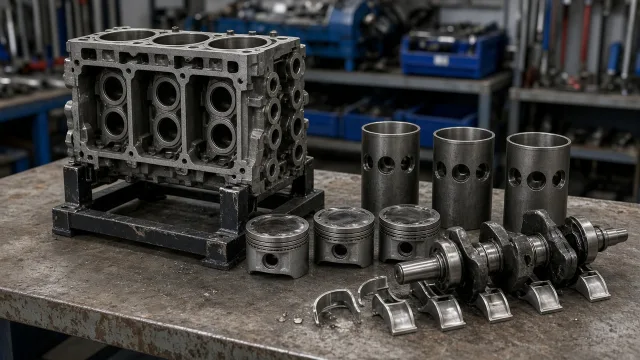 Detroit Diesel 3-53 marine engine overhaul and rebuild information