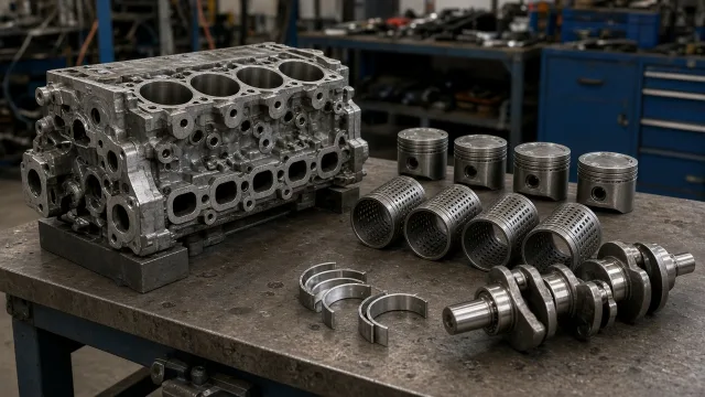 Detroit Diesel 4-53 marine engine overhaul and rebuild information