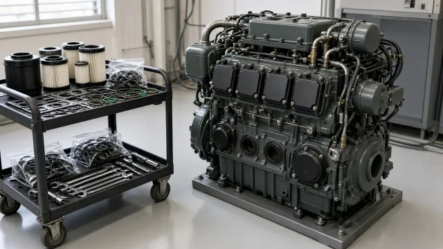 Detroit Diesel 4-71 marine engine maintenance and service information
