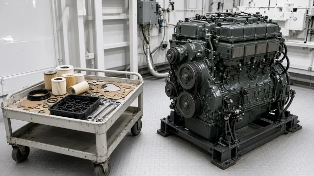 Detroit Diesel 6V53 marine engine maintenance and service information