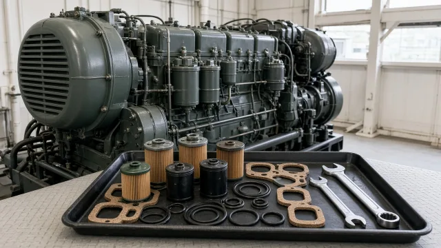 Detroit Diesel Series 53 marine engine parts — maintenance & spare parts guide