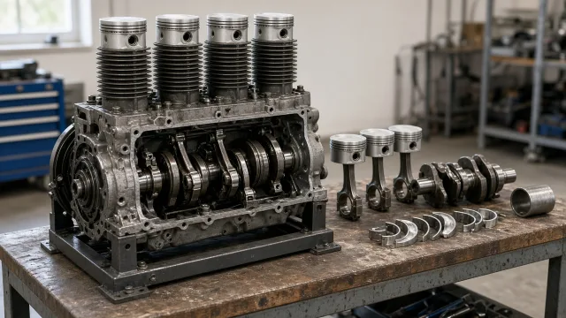 DEUTZ F4L912 marine engine parts — overhaul & major parts guide